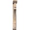 Ekena Millwork Merced Slat Smooth Bracket w/ Offset Brace, Douglas Fir, 5 1/2"W x 32"D x 44"H BKT0604X32X44MRC06SDF - alternate 2